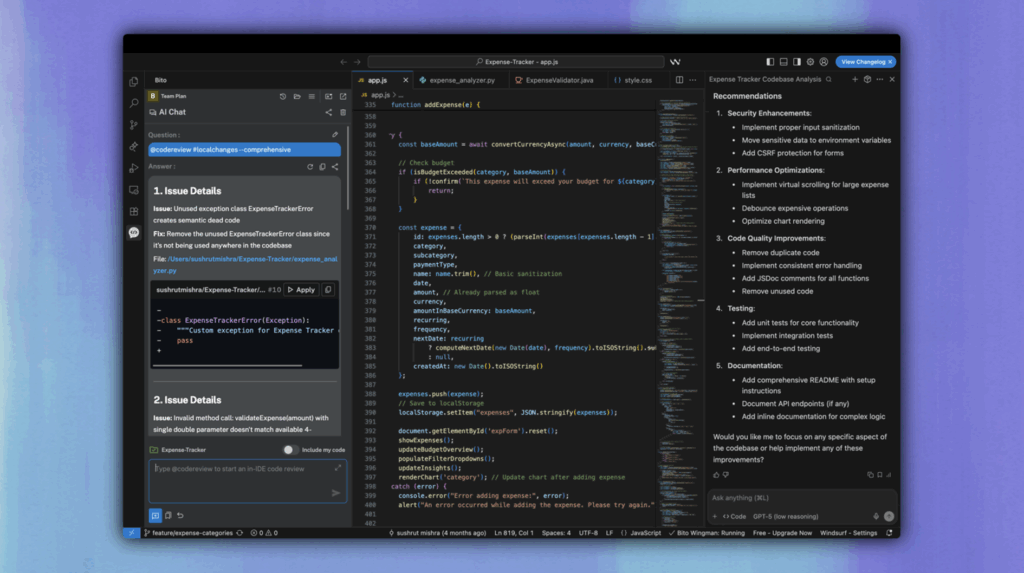 Vibe coding tool Windsurf